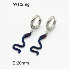 SS Earrings  3E4003280bhbl-908