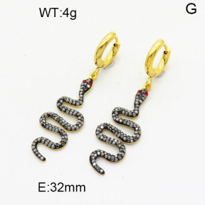 SS Earrings  3E4003291vhkl-908