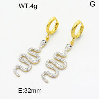 SS Earrings  3E4003297vhkl-908