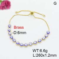 Fashion Brass Bracelet  F3B404671vbnl-L017