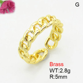 Fashion Brass Ring  F3R200037aajl-G030