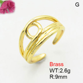 Fashion Brass Ring  F3R200044aajl-G030