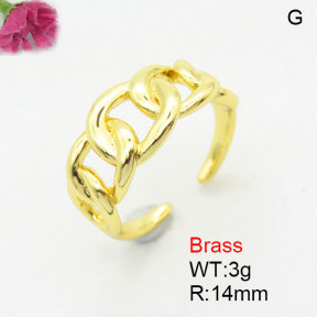 Fashion Brass Ring  F3R200051aajl-G030