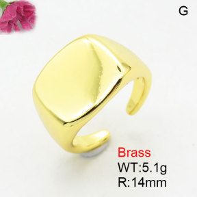 Fashion Brass Ring  F3R200058aajl-G030