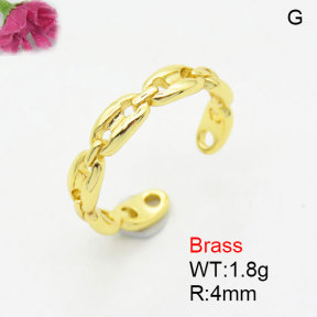 Fashion Brass Ring  F3R200072aajl-G030