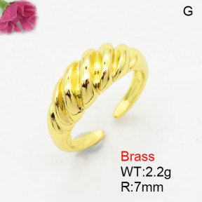 Fashion Brass Ring  F3R200079aajl-G030