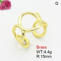 Fashion Brass Ring  F3R200093aajl-G030