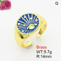 Fashion Brass Ring  F3R300138aajo-G030