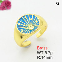 Fashion Brass Ring  F3R300139aajo-G030