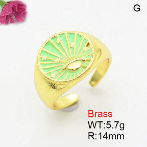 Fashion Brass Ring  F3R300141aajo-G030