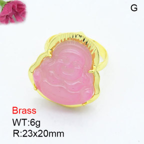 Fashion Brass Ring  F3R400820vbnb-G030
