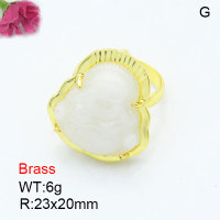 Fashion Brass Ring  F3R400821vbnb-G030