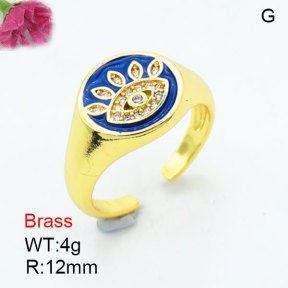 Fashion Brass Ring  F3R400823aajn-G030
