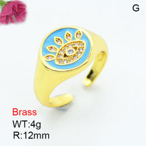Fashion Brass Ring  F3R400824aajn-G030