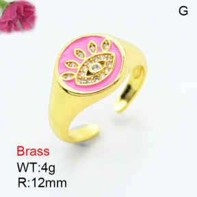 Fashion Brass Ring  F3R400825aajn-G030