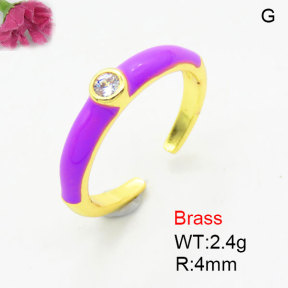Fashion Brass Ring  F3R400828aajo-G030