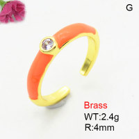 Fashion Brass Ring  F3R400829aajo-G030