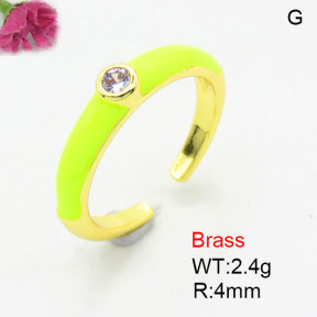 Fashion Brass Ring  F3R400834aajo-G030