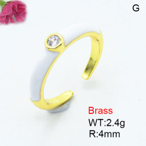Fashion Brass Ring  F3R400836aajo-G030