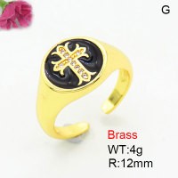 Fashion Brass Ring  F3R400837aajl-G030