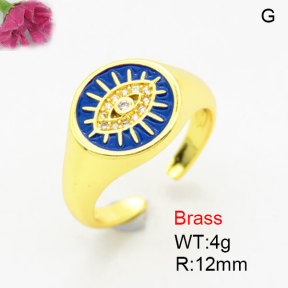 Fashion Brass Ring  F3R400850aajn-G030