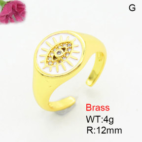 Fashion Brass Ring  F3R400853aajn-G030