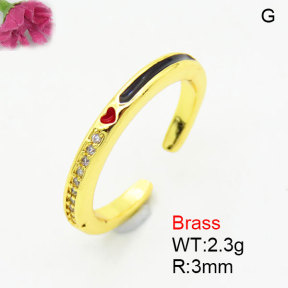 Fashion Brass Ring  F3R400854aaio-G030