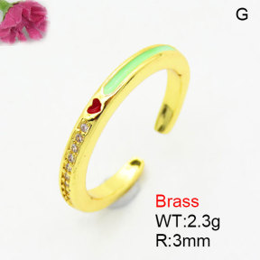 Fashion Brass Ring  F3R400857aaio-G030
