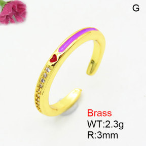 Fashion Brass Ring  F3R400858aaio-G030