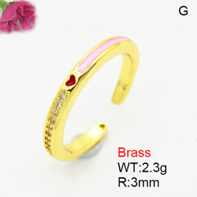 Fashion Brass Ring  F3R400861aaio-G030