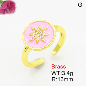 Fashion Brass Ring  F3R400872aajo-G030