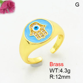Fashion Brass Ring  F3R400891aajo-G030