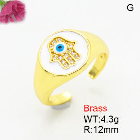 Fashion Brass Ring  F3R400893aajo-G030