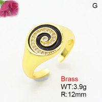 Fashion Brass Ring  F3R400894aajo-G030
