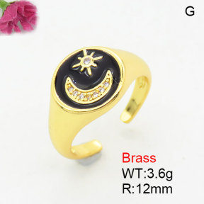 Fashion Brass Ring  F3R400900aajl-G030
