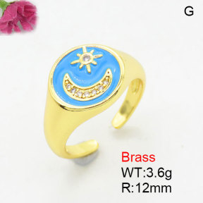 Fashion Brass Ring  F3R400901aajl-G030