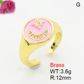 Fashion Brass Ring  F3R400902aajl-G030