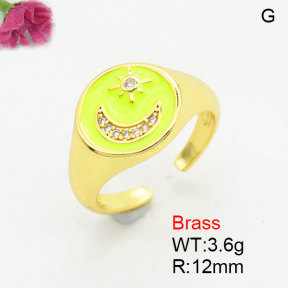 Fashion Brass Ring  F3R400903aajl-G030