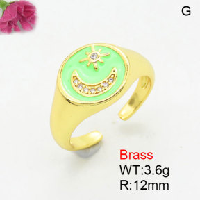 Fashion Brass Ring  F3R400904aajl-G030