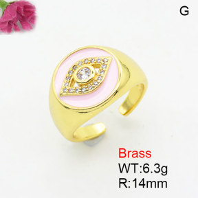 Fashion Brass Ring  F3R400909baka-G030