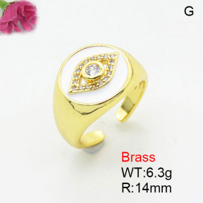Fashion Brass Ring  F3R400910baka-G030