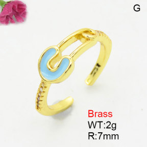 Fashion Brass Ring  F3R400914aaio-G030