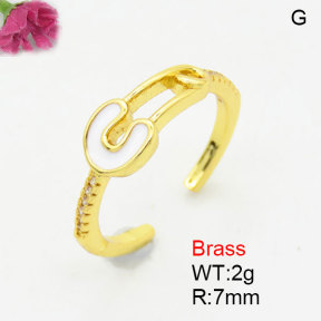 Fashion Brass Ring  F3R400917aaio-G030