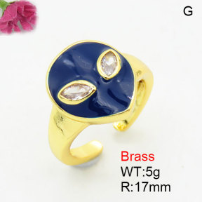 Fashion Brass Ring  F3R400921aakn-G030
