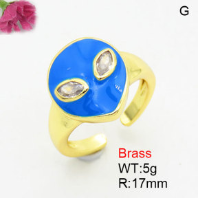 Fashion Brass Ring  F3R400922aakn-G030