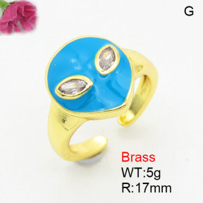 Fashion Brass Ring  F3R400923aakn-G030
