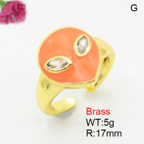Fashion Brass Ring  F3R400925aakn-G030