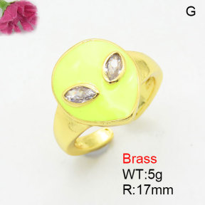 Fashion Brass Ring  F3R400927aakn-G030