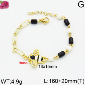 Fashion Brass Bracelet  F2B400024bhia-J09
