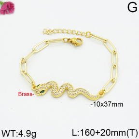 Fashion Brass Bracelet  F2B400029bhia-J09